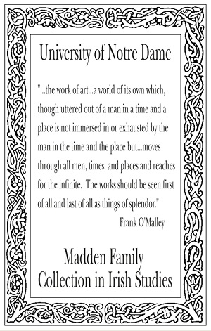 Madden Family Collection in Irish Studies