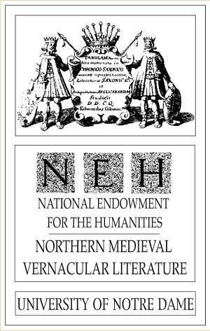 National Endowment for the Humanities Endowment for Northern Medieval Vernacular Literature