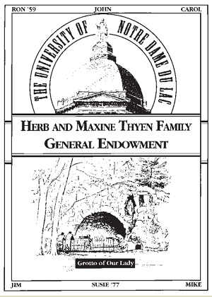Herb and Maxine Thyen Family General Endowment