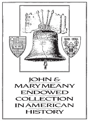John and Mary Meany Endowed Collection in American History